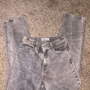 Abercrombie & Fitch Women's Black Straight Leg Jeans